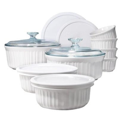Corningware White Bake Set