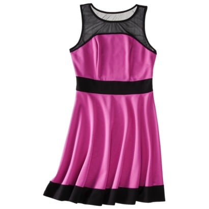 Juniors Mesh Skater Dress