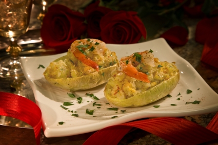 Stuffed Shrimp Potatoes