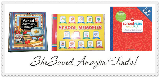 School Days Memory Albums On Amazon - SheSaved®