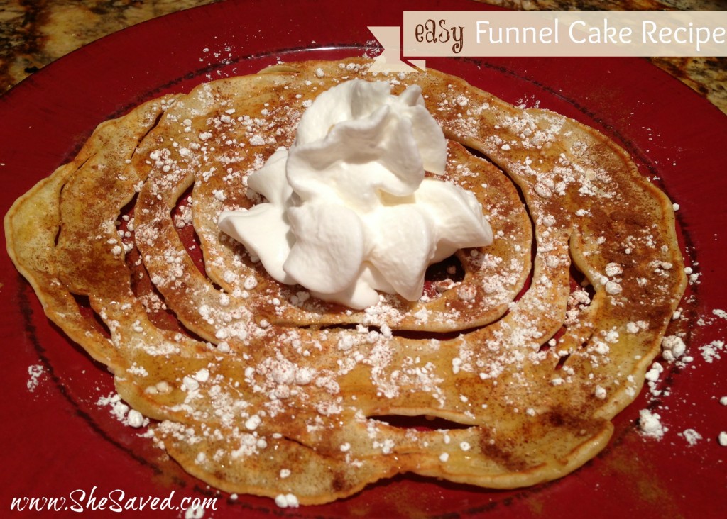 love these easy funnel cakes and i love them because they are easy ...