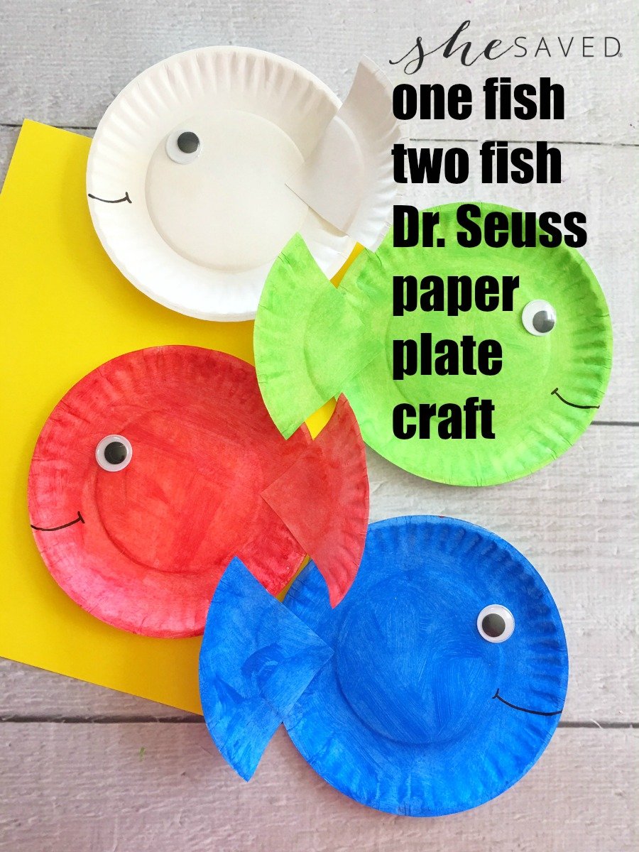Dr. Seuss Craft One Fish Two Fish