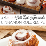This is the BEST Homemade Cinnamon Roll Recipe that you will find, made from scratch and so delicious!