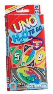 UNO H20 To Go Card Game Review