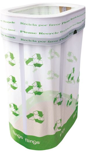 Flings Pop-up Recycling and Trash Bins Review