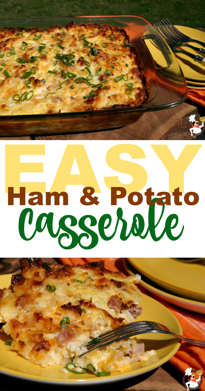 Easy Ham and Potato Casserole
