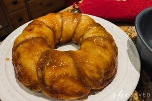 Sticky Buns Made from Grands
