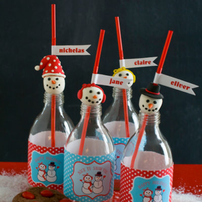 Free Printable Holiday Snowman Party Collection