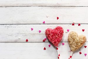 Heart Shaped Rice Krispie Treats for Valentine’s Day