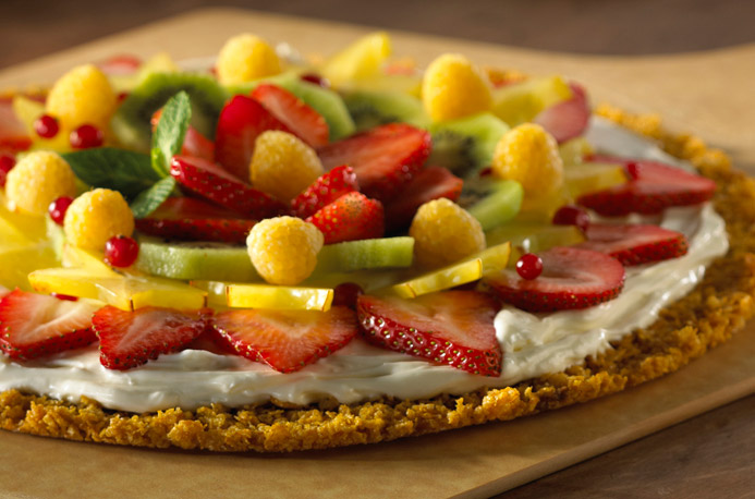fruit pizza | healthy after school snack