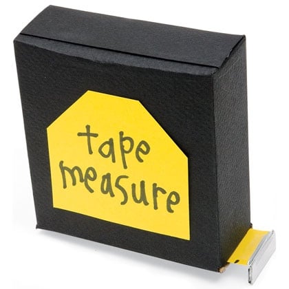 Tape Measure Card