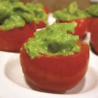 Guac Filled Tomatoes