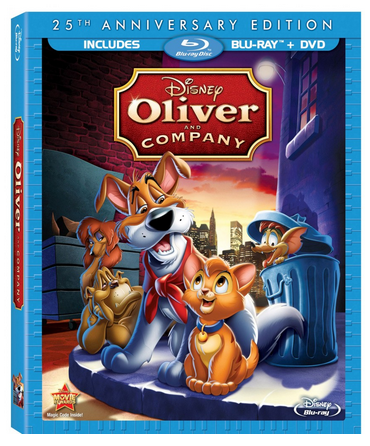 Disney's Oliver and Company Blu-ray DVD Review