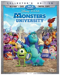 Monsters University (Blu-ray + DVD + Digital Copy) DVD Review