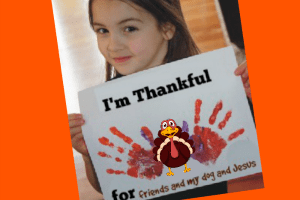 FREE Thankful Turkey Printable for Kids