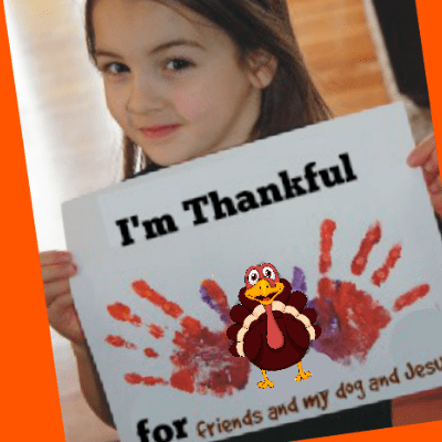 FREE Thankful Turkey Printable for Kids
