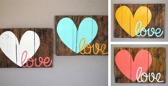 Love Pallet Signs