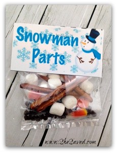 Snowman Parts