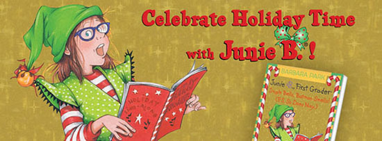 FREE Junie B Jones Holiday Card Printable