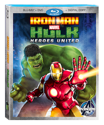 Marvel’s Iron Man & Hulk: Heroes United DVD Review