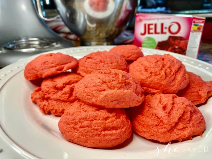 cookies made with jell-o
