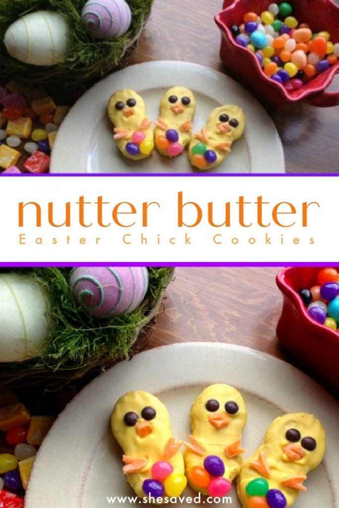 Easy Easter Chick Cookies - SheSaved®