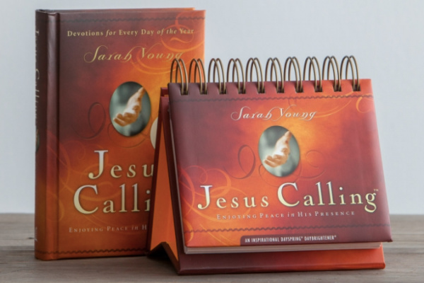 Photo of Jesus Calling Book and Devotional Calendar