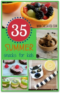 Best Summer Snacks for Kids