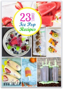 Summer Ice Pop Recipes