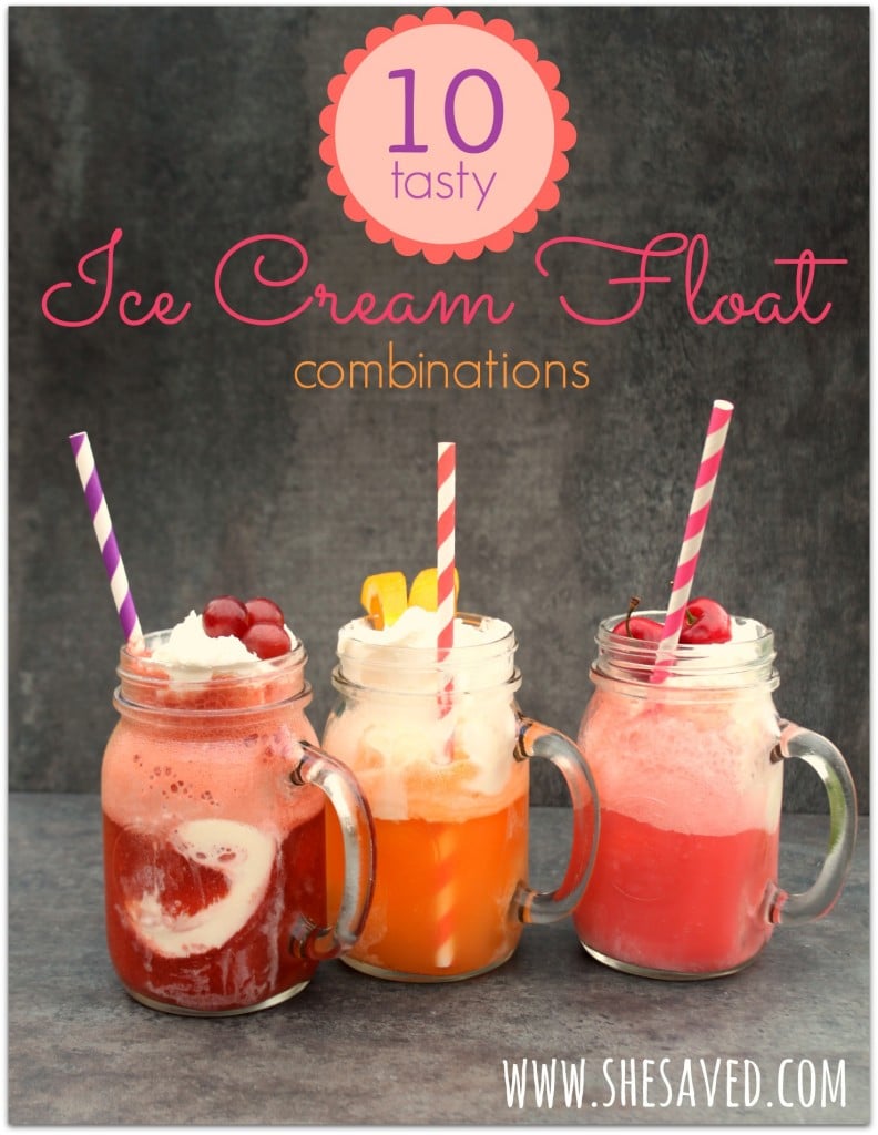 Ice Cream Float Combinations
