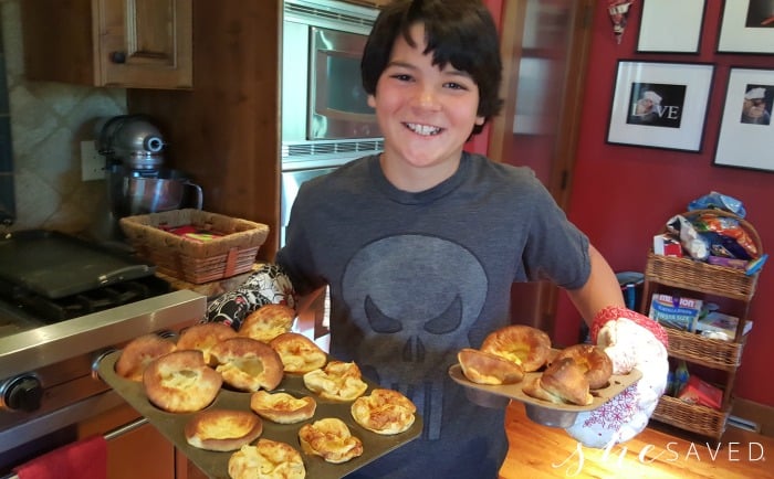 These Popovers are one of my favorite recipes for kids to make!