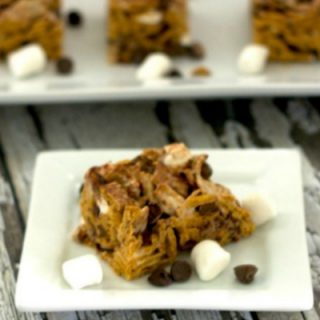 S'mores Bar Treat made with Golden Grahams Cereal