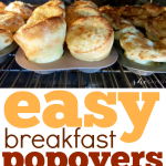 Easy breakfast popovers recipe