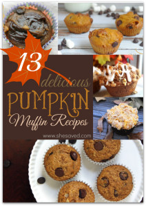 13 Delicious Pumpkin Muffin Recipes