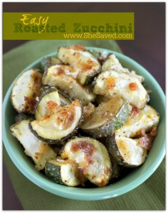 Easy Roasted Zucchini Recipe