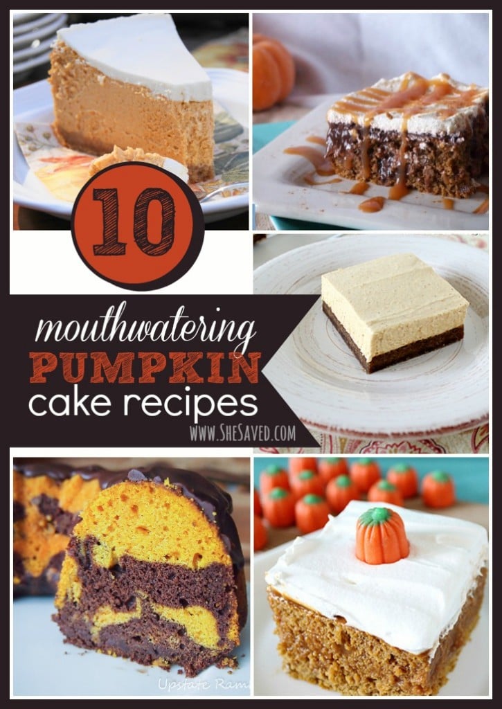 Pumpkin Cake Recipes