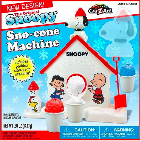 Snoopy Snowcone Machine