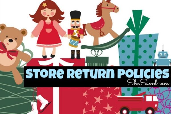Store Return Policies, Procedures and Coupons!