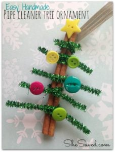 Pipe Cleaner Tree Ornament