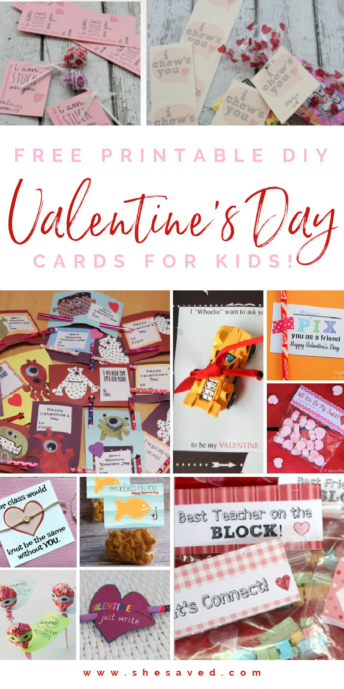 DIY Valentine's Day Cards for kids