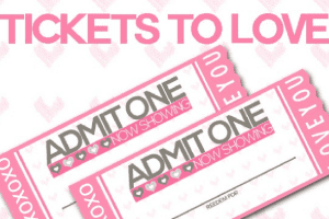 Valentine Coupon Book FREE Printable: Tickets to Love
