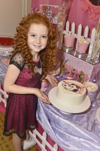 Actress Jesssica Capaldi Joined by friends at Peanuts Themed Valentine's Day Party.