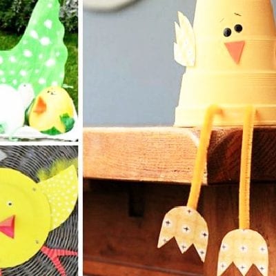 20 Easter Chicks Crafts for Kids