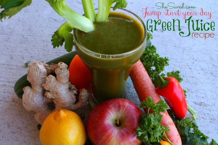 Green Juice ingredients
