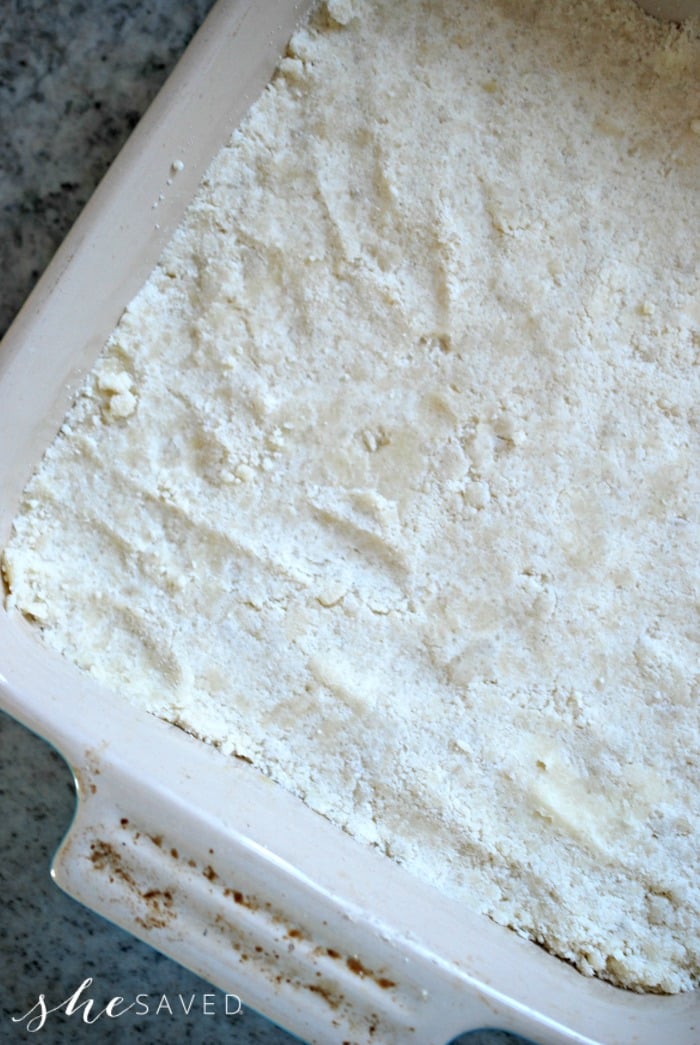 Making Lemon Bar Crust
