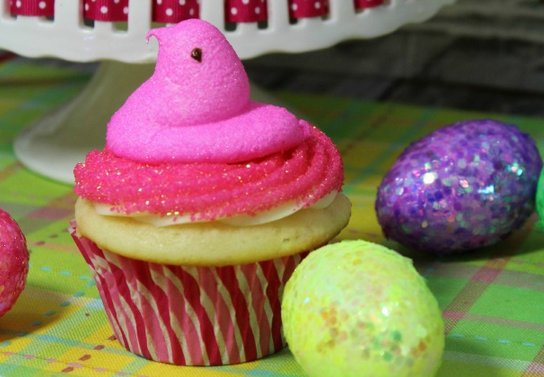 Easter Peeps Cupcake Recipe