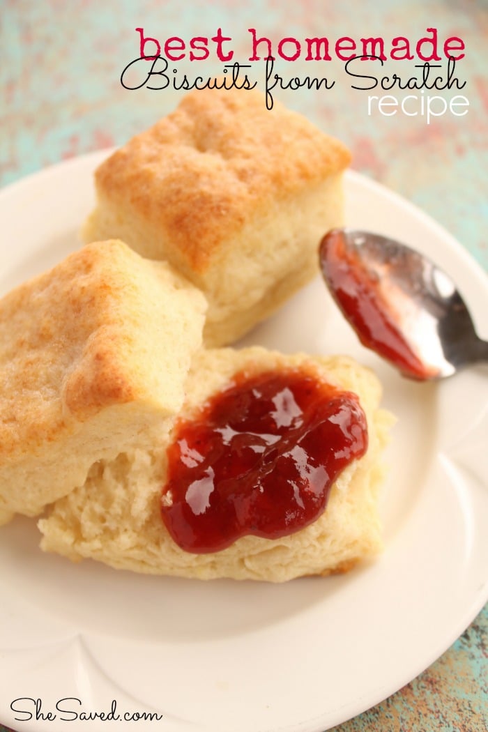 Homemade biscuits