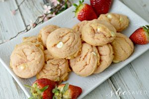 Strawberries and Cream Cookies Recipe