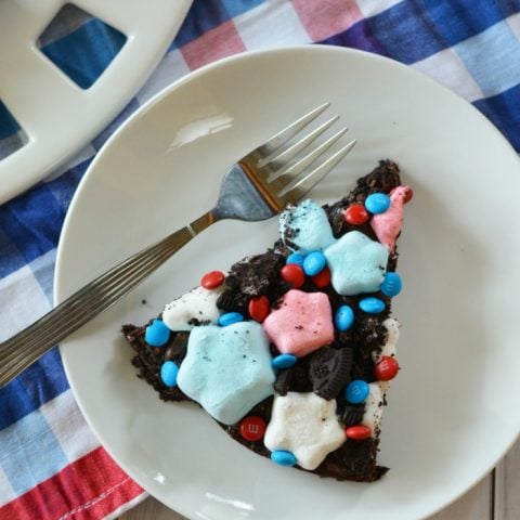 4th of July brownies