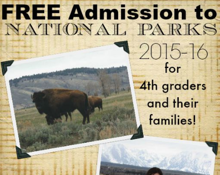 4th Graders Get FREE National Park Admission this Year!